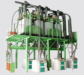 Complete Set of Flour Mill
