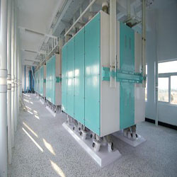 wheat processing line