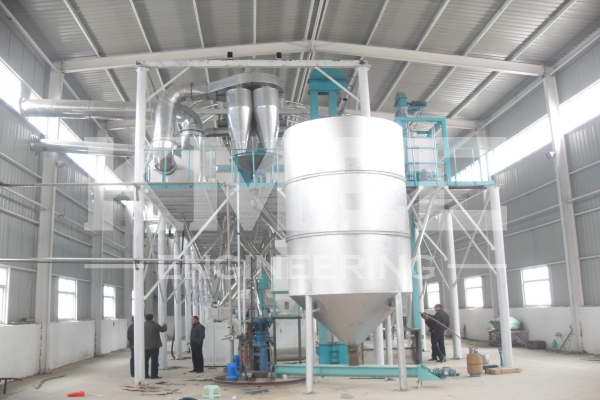 corn silo of flour milling project