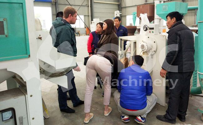 lentil processing machine