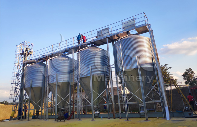 maize silo Mozambique