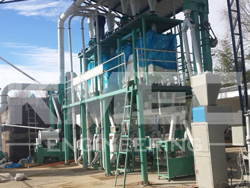 30T Wheat Flour Mill Project in Chile