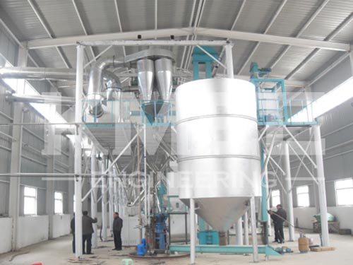 100T Corn Flour Milling Project in Nigeria