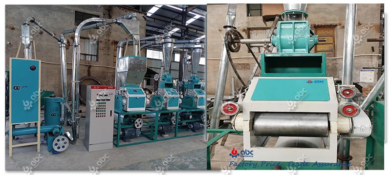 10-30 TPD Small-Scale Wheat Flour Mill Core Equipment 