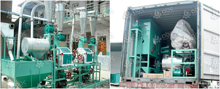 10T Small Wheat Flour Mill Machine