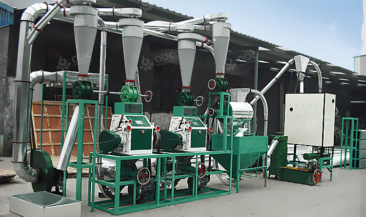 10T Wheat Flour Milling Machine