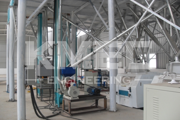 project of corn flour milling part