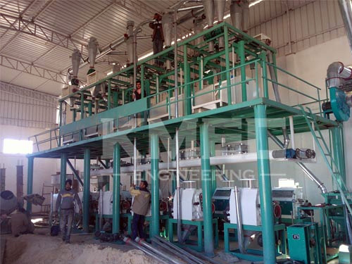 60TPD wheat flour plant Algeria
