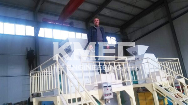 Algeria 200t wheat flour mill project