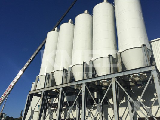 Flour Silo of Wheat Flour Mill Project