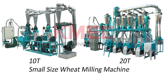 small size wheat milling machine