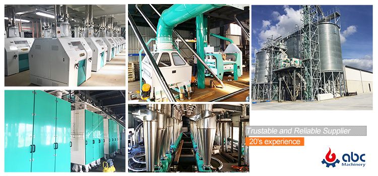 160TPD Fully Automated Flour Mill Plant Project