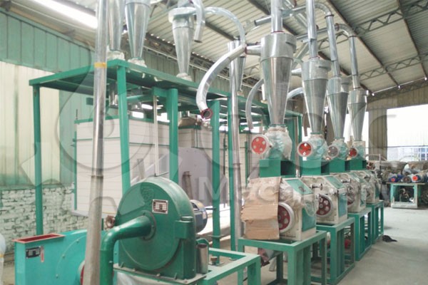 maize flour plant complete machines
