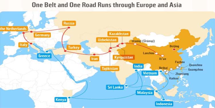one belt one road impact