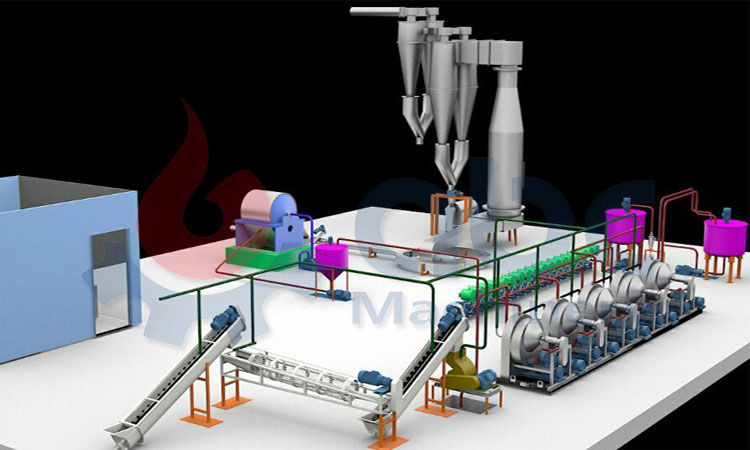 cassava starch processing plant layout