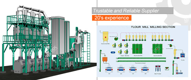 Supplying Maize Flour Production Plant Factory Design