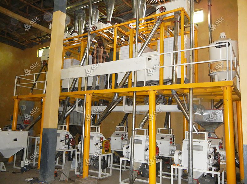 Equipments of 40T/D Wheat Flour Mill Project