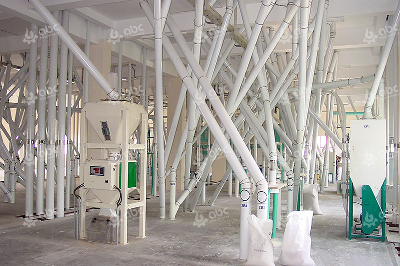 Flour Mill Project Distributing System