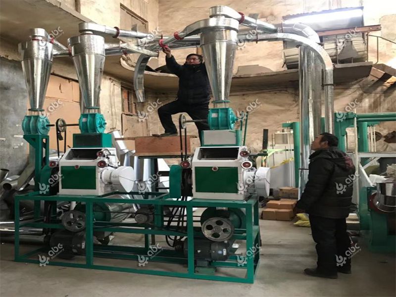 20TPD Wheat Production Line Exported to Lebanon