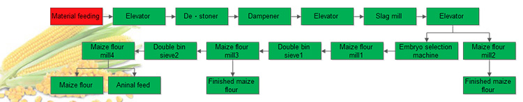 Maize Flour Production Process