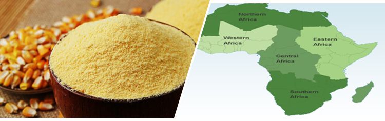 African Market Map of Starting A Corn Mill Flour Plant