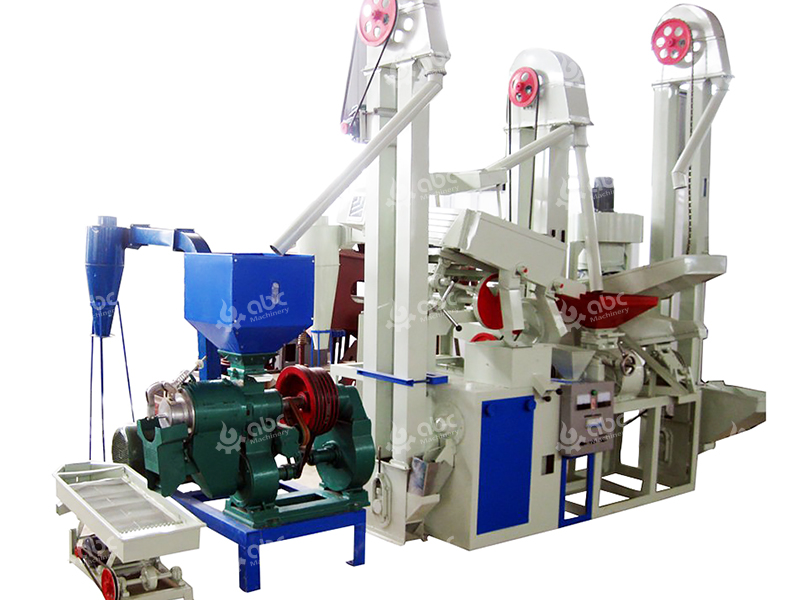 Professional Auto Rice Mill Portable Rice Milling Machine Paddy