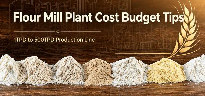 how to set a profitable flour milling plant at lowest cost