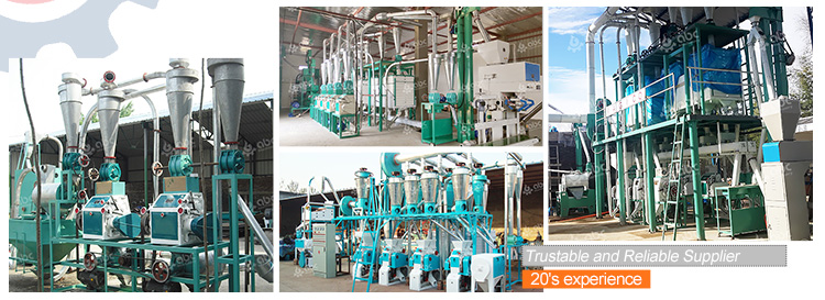 Start Flour Milling Machine