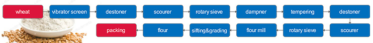 Wheat Flour Production Process